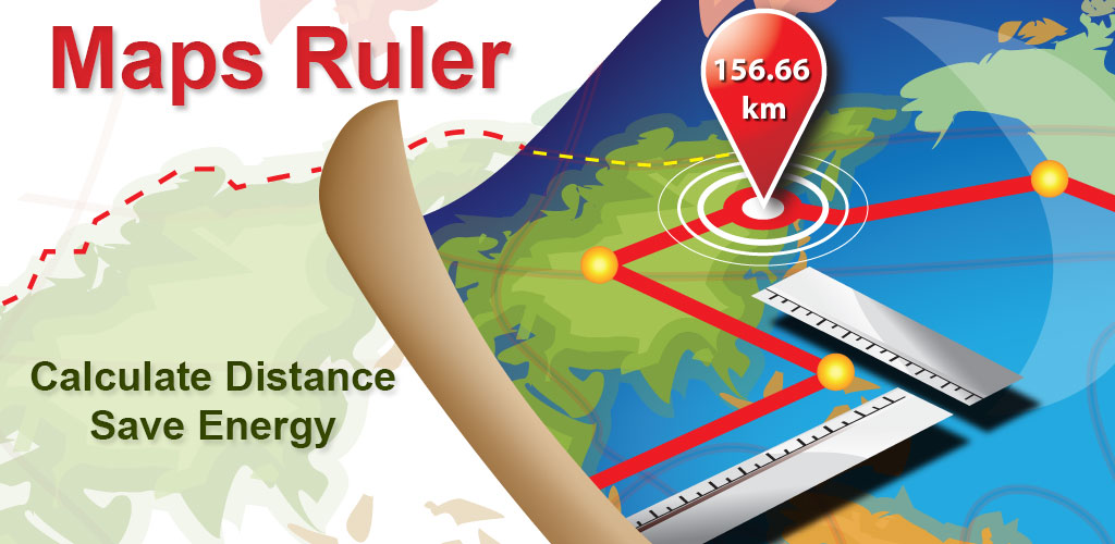 Classic Maps Ruler feature graphic